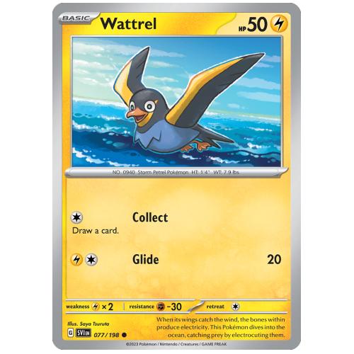 Pokemon TCG Wattrel Scarlet & Violet Scarlet & Violet [77/198]