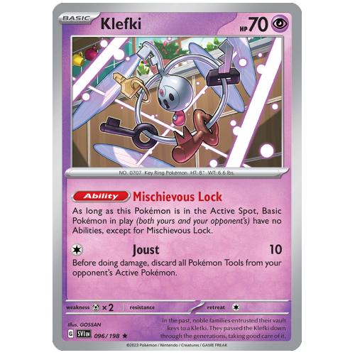 Pokemon TCG Klefki Scarlet & Violet Scarlet & Violet [96/198]