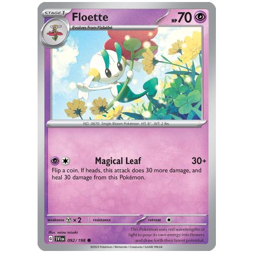 Pokemon TCG Floette Scarlet & Violet Scarlet & Violet [92/198]