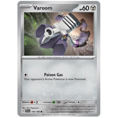 Pokemon TCG Varoom Scarlet & Violet Scarlet & Violet [140/198]