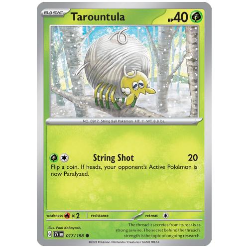 Pokemon TCG Tarountula Scarlet & Violet Scarlet & Violet [17/198]