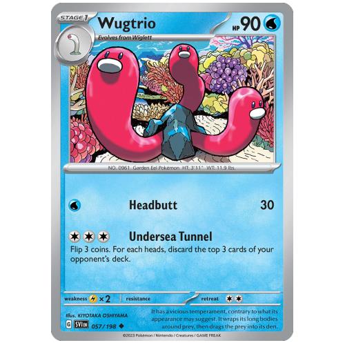 Pokemon TCG Wugtrio Scarlet & Violet Scarlet & Violet [57/198]