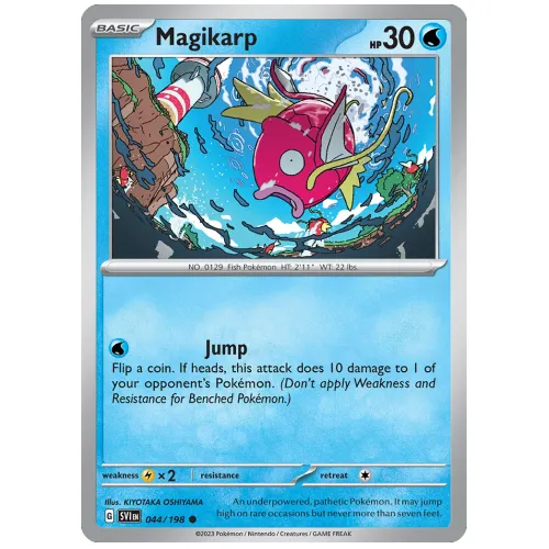 Pokemon TCG Magikarp Scarlet & Violet Scarlet & Violet [44/198]