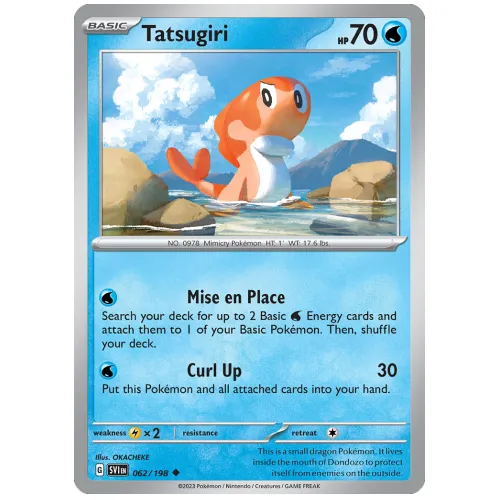 Pokemon TCG Tatsugiri Scarlet & Violet Scarlet & Violet [62/198]