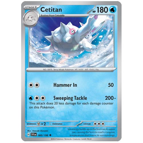 Pokemon TCG Cetitan Scarlet & Violet Scarlet & Violet [60/198]