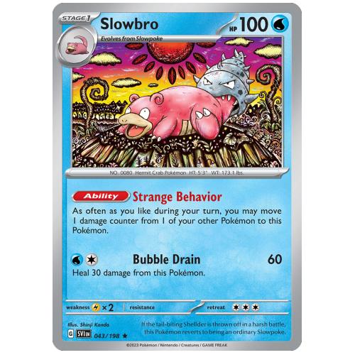 Pokemon TCG Slowbro Scarlet & Violet Scarlet & Violet [43/198]