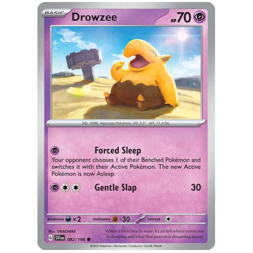 Pokemon TCG Drowzee Scarlet & Violet Scarlet & Violet [82/198]