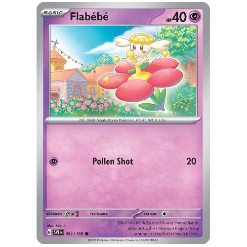 Pokemon TCG Flabébé Scarlet & Violet Scarlet & Violet [91/198]