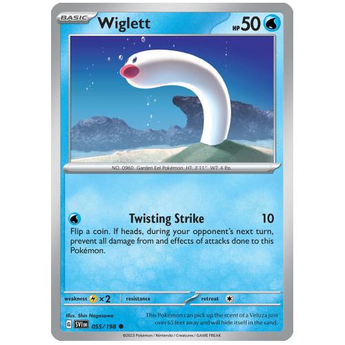 Pokemon TCG Wiglett Scarlet & Violet Scarlet & Violet [55/198]