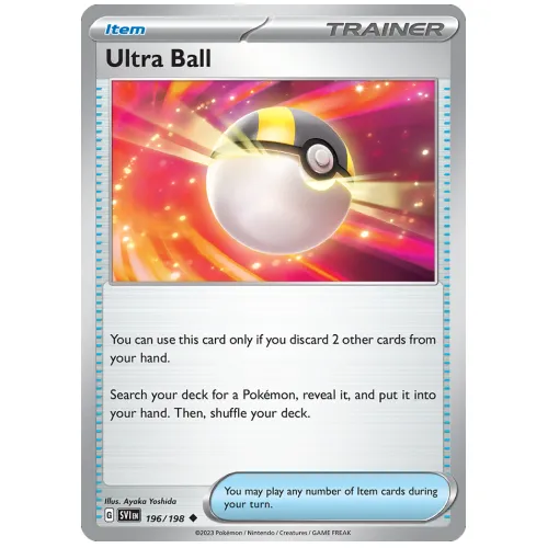 Pokemon TCG Ultra Ball Scarlet & Violet Scarlet & Violet [196/198]