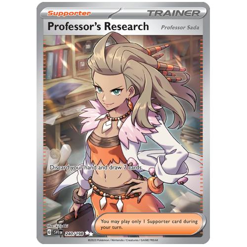 Buy Pokemon Tcg Professors Research Professor Sada Scarlet And Violet