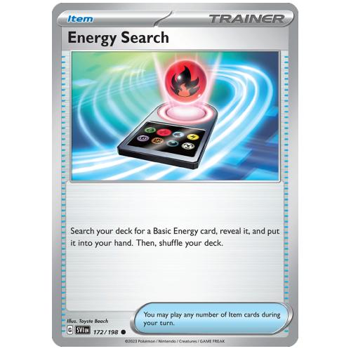 Pokemon TCG Energy Search Scarlet & Violet Scarlet & Violet [172/198]