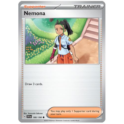 Pokemon TCG Nemona Scarlet & Violet Scarlet & Violet [180/198]