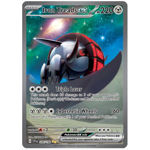 Pokemon TCG Iron Treads ex Scarlet & Violet Scarlet & Violet Special Illustration Rare [248/198]