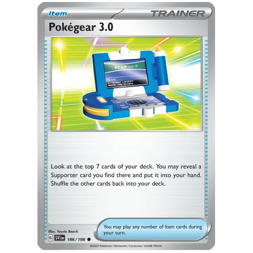 Pokemon TCG Pokégear 3.0 Scarlet & Violet Scarlet & Violet [186/198]