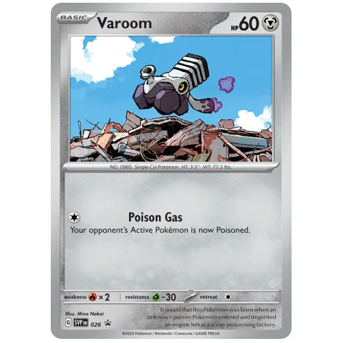 Pokemon TCG Varoom Scarlet & Violet Scarlet & Violet Black Star Promos Promo [26/101]