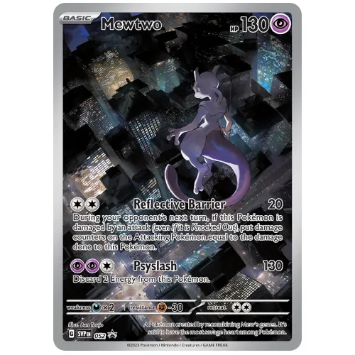 Pokemon TCG Mewtwo Scarlet & Violet Scarlet & Violet Black Star Promos Promo [52/101]