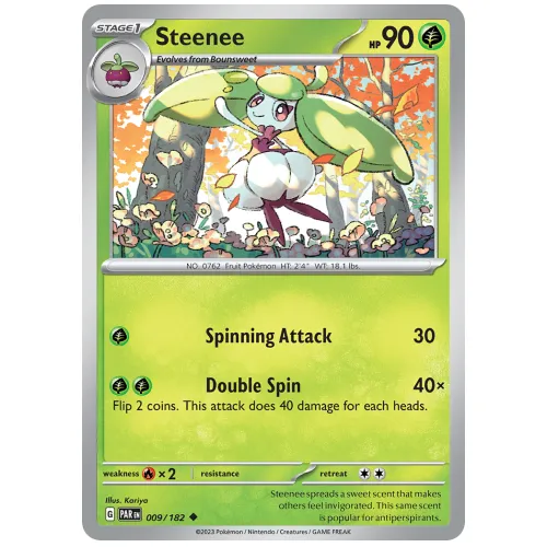 Pokemon TCG Steenee Scarlet & Violet Paradox Rift [9/182]