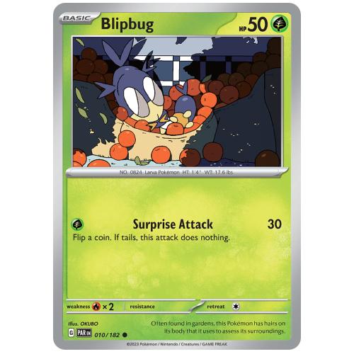 Pokemon TCG Blipbug Scarlet & Violet Paradox Rift [10/182]