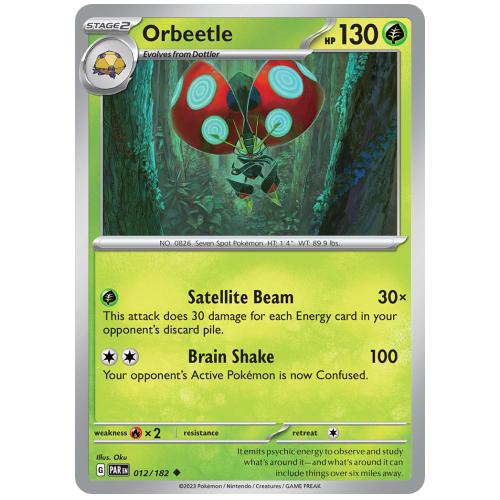 Pokemon TCG Orbeetle Scarlet & Violet Paradox Rift [12/182]