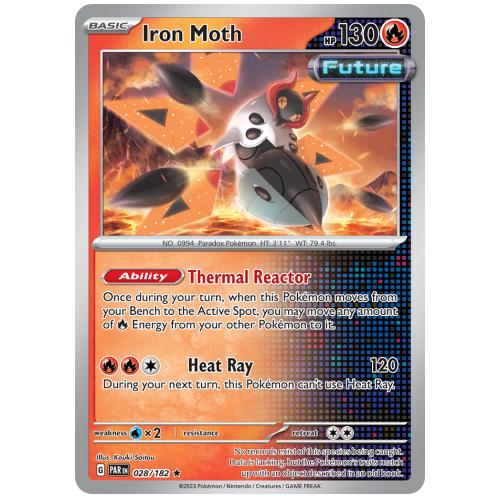 Pokemon TCG Iron Moth Scarlet & Violet Paradox Rift [28/182]