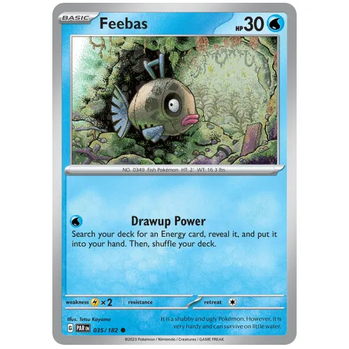 Pokemon TCG Feebas Scarlet & Violet Paradox Rift [35/182]