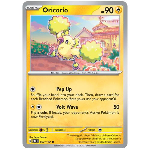 Pokemon TCG Oricorio Scarlet & Violet Paradox Rift [67/182]