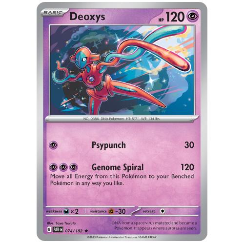 Pokemon TCG Deoxys Scarlet & Violet Paradox Rift [74/182]