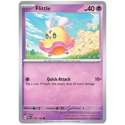 Pokemon TCG Flittle Scarlet & Violet Paradox Rift [79/182]