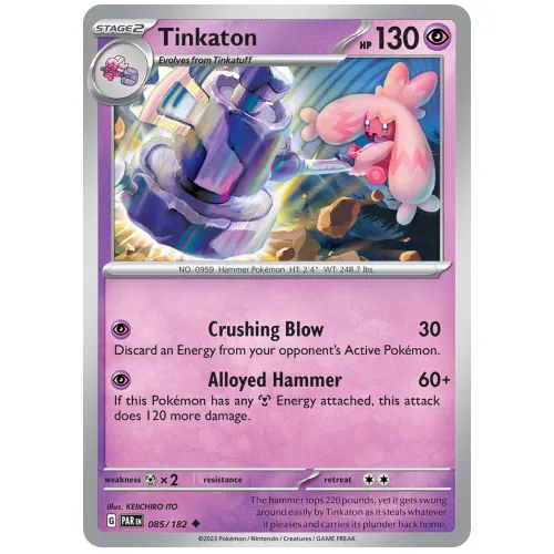 Pokemon TCG Tinkaton Scarlet & Violet Paradox Rift [85/182]