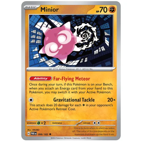 Pokemon TCG Minior Scarlet & Violet Paradox Rift [99/182]