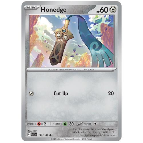 Pokemon TCG Honedge Scarlet & Violet Paradox Rift [130/182]