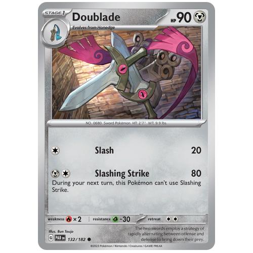 Pokemon TCG Doublade Scarlet & Violet Paradox Rift [132/182]