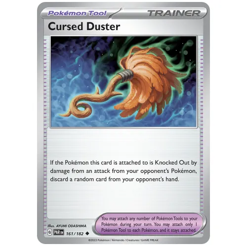 Pokemon TCG Cursed Duster Scarlet & Violet Paradox Rift [161/182]