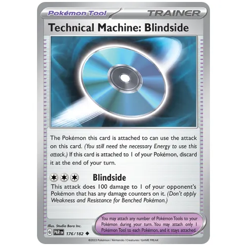 Pokemon TCG Technical Machine: Blindside Scarlet & Violet Paradox Rift [176/182]