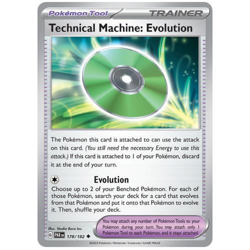 Pokemon TCG Technical Machine: Evolution Scarlet & Violet Paradox Rift [178/182]