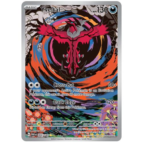 Buy Pokemon TCG Yveltal Scarlet & Violet Paradox Rift Illustration Rare ...