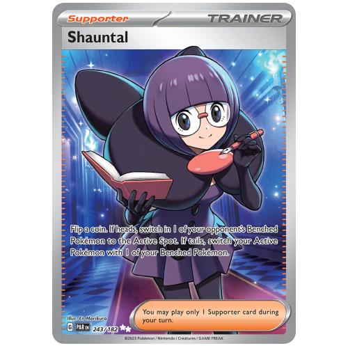 Pokemon TCG Shauntal Scarlet & Violet Paradox Rift Ultra Rare [243/182]