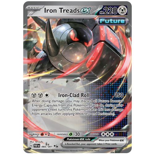 Pokemon TCG Iron Treads ex Scarlet & Violet Paldean Fates Double Rare [66/91]