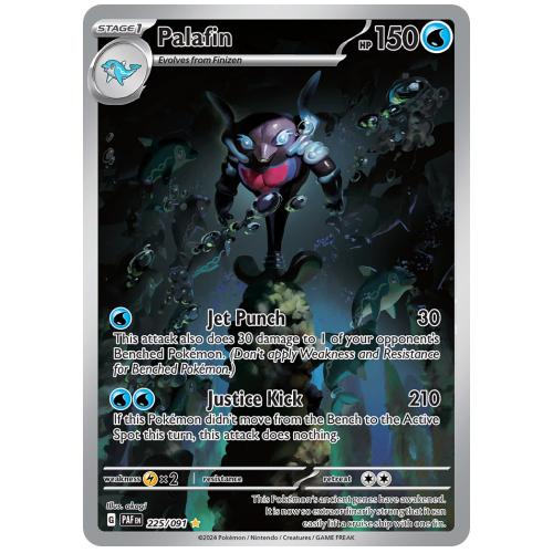 Pokemon TCG Palafin Scarlet & Violet Paldean Fates Illustration Rare [225/91]