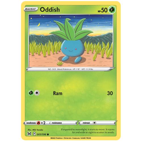 Pokemon TCG Oddish Sword & Shield Lost Origin [1/196]