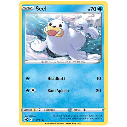 Pokemon TCG Seel Sword & Shield Lost Origin [33/196]