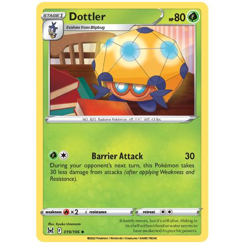 Pokemon TCG Dottler Sword & Shield Lost Origin [19/196]