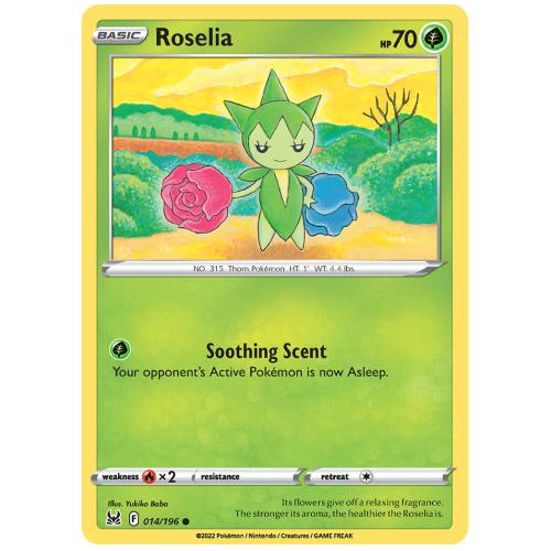 Pokemon TCG Roselia Sword & Shield Lost Origin [14/196]