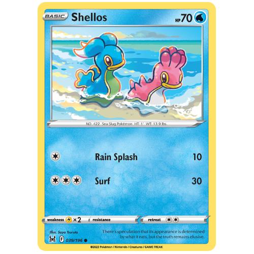 Pokemon TCG Shellos Sword & Shield Lost Origin [39/196]