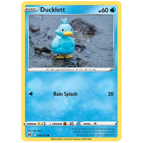 Pokemon TCG Ducklett Sword & Shield Lost Origin [46/196]