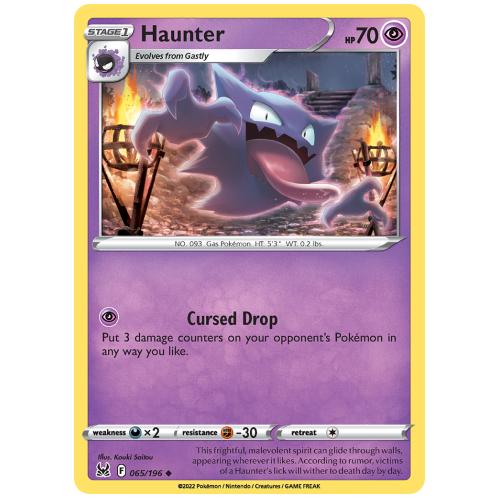 Pokemon TCG Haunter Sword & Shield Lost Origin [65/196]