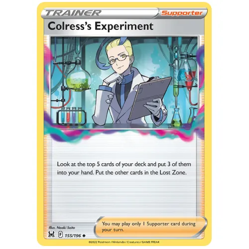 Pokemon TCG Colresss Experiment Sword & Shield Lost Origin [155/196]