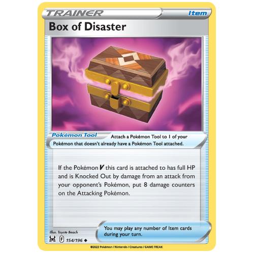 Pokemon TCG Box of Disaster Sword & Shield Lost Origin [154/196]