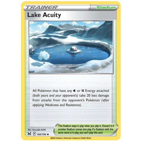 Pokemon TCG Lake Acuity Sword & Shield Lost Origin [160/196]